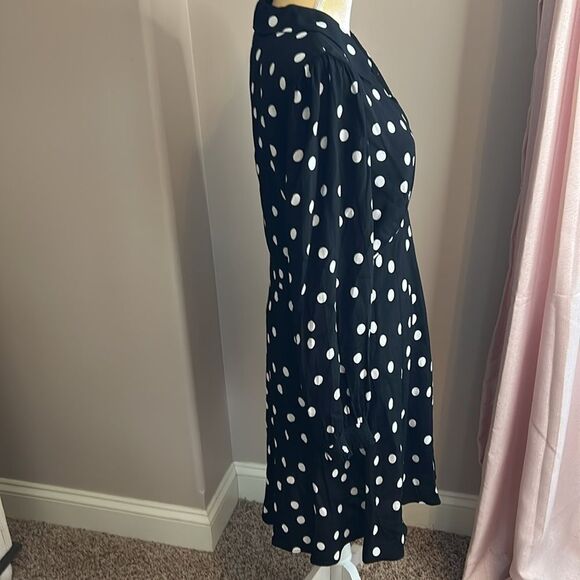 NWT ON 34th Polka Dot Dress(size 12) - Picture 4 of 8